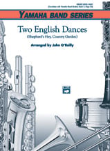 Two English Dances Concert Band sheet music cover